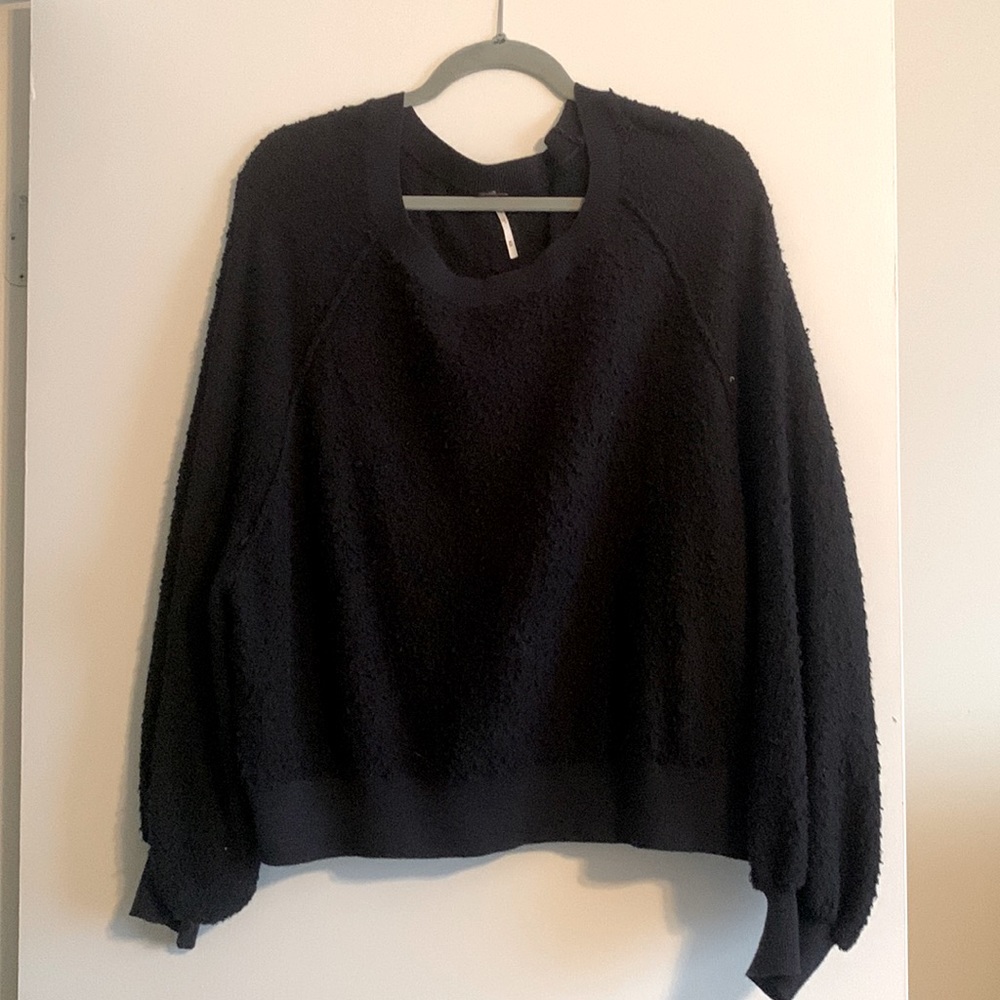 Black free people pullover